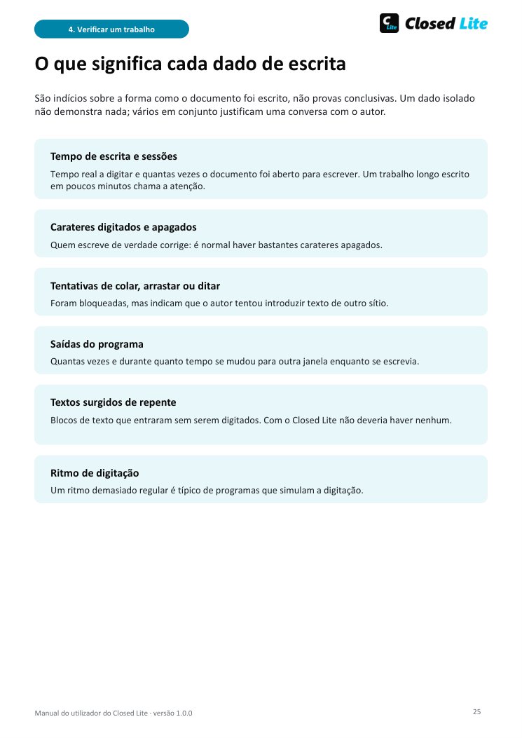 Uma página do manual: a janela de reprodução
